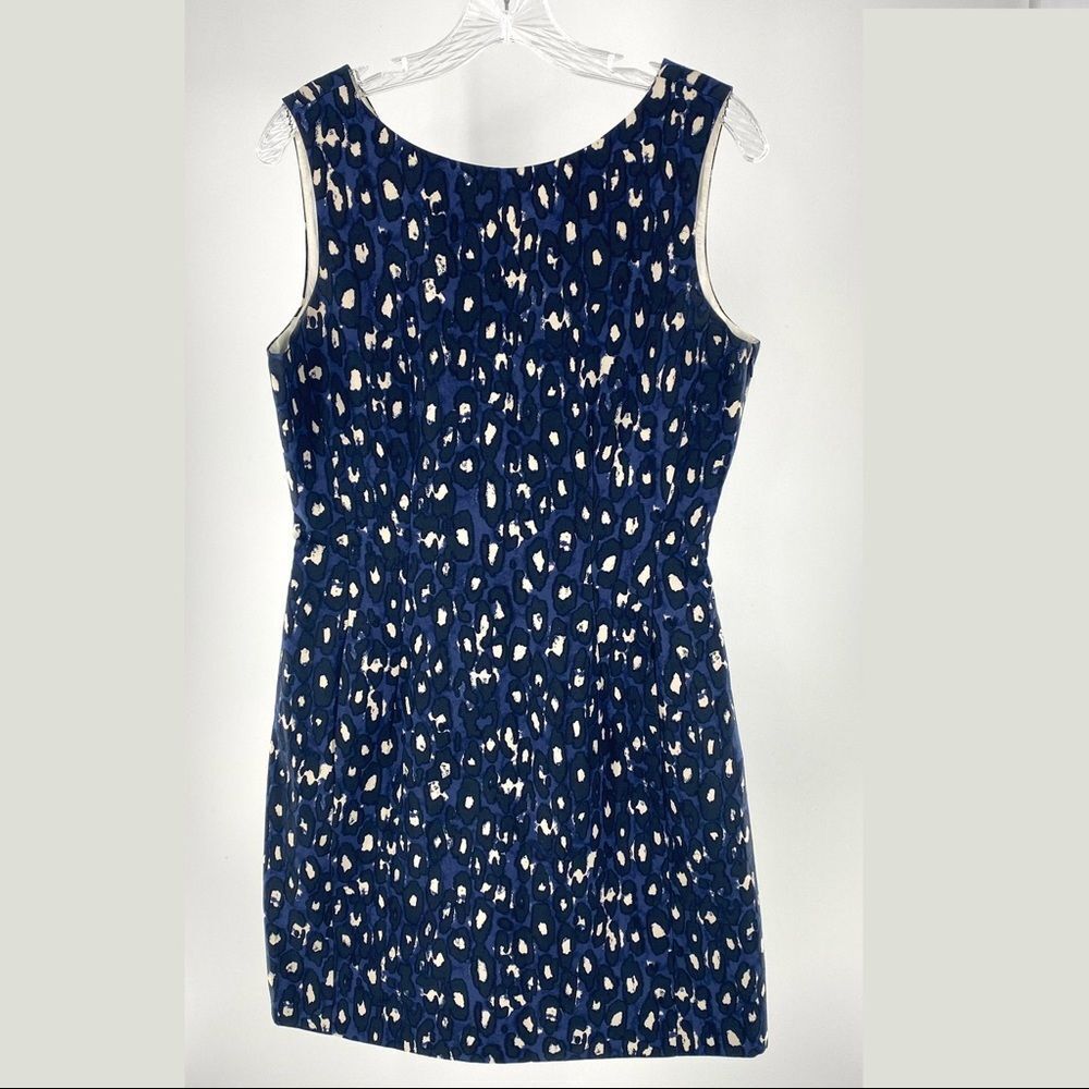 Kate Spade Autumn Leopard Domino Sheath Dress